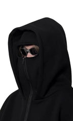 Balaclava Ninja Zipper Hoodie