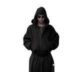 Balaclava Ninja Zipper Hoodie