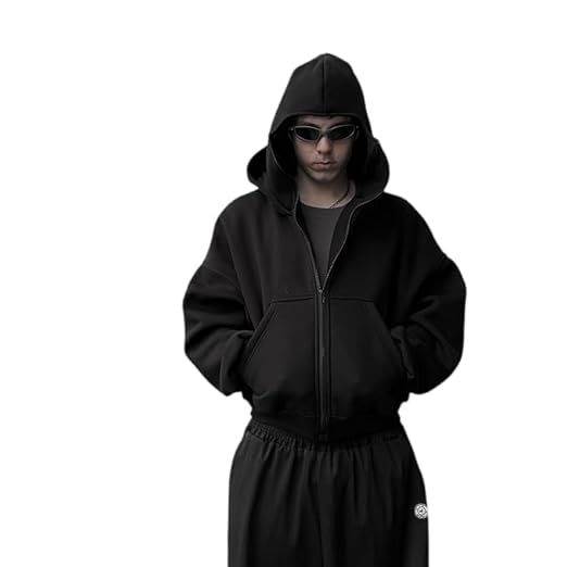 Balaclava Ninja Zipper Hoodie