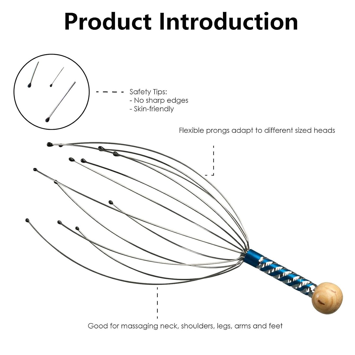 Head Massager For Scalp 2 PCS