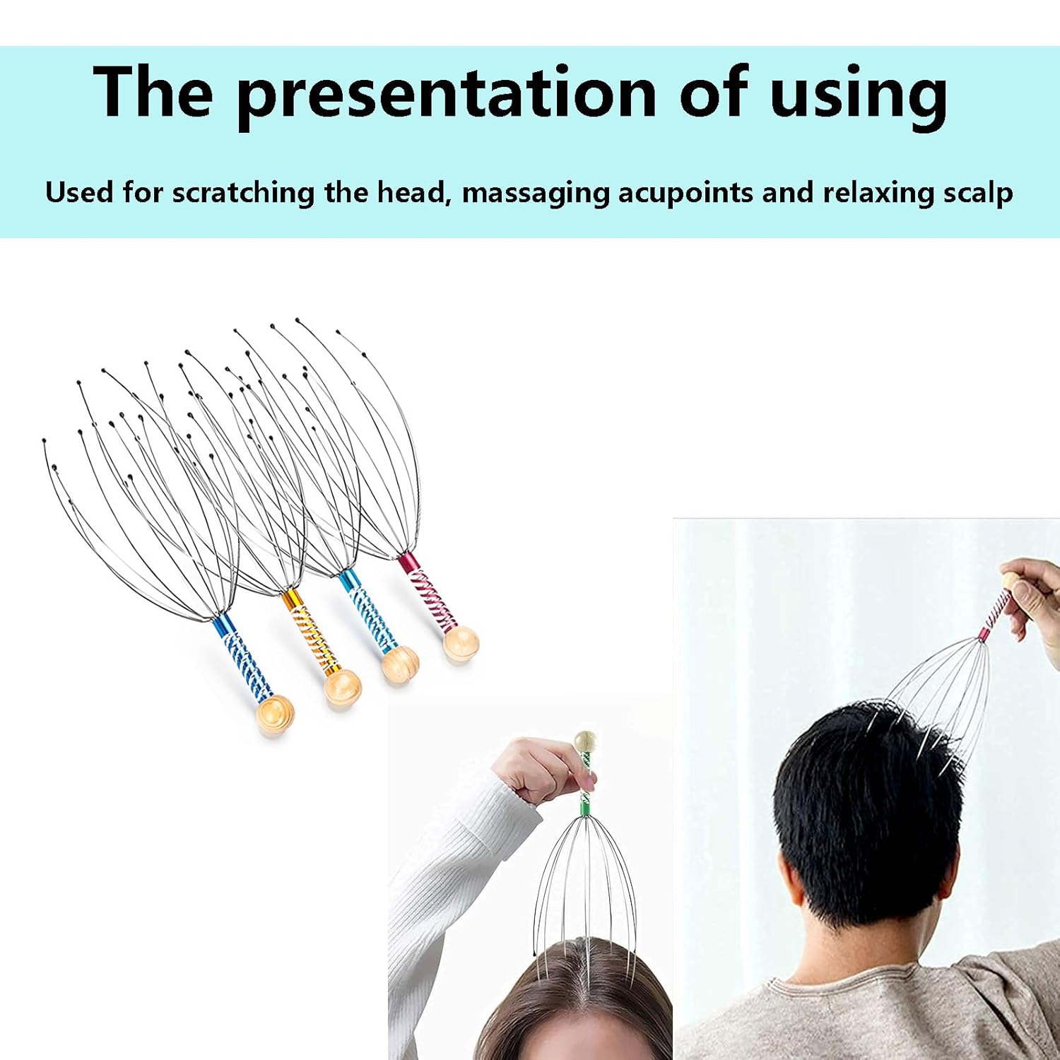 Head Massager For Scalp 2 PCS