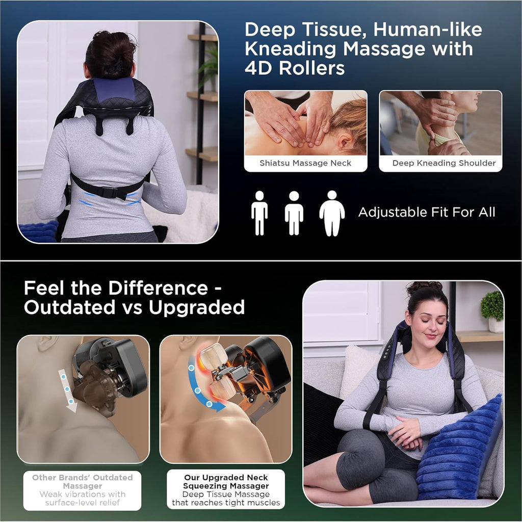 Neck and Back Massager Machine